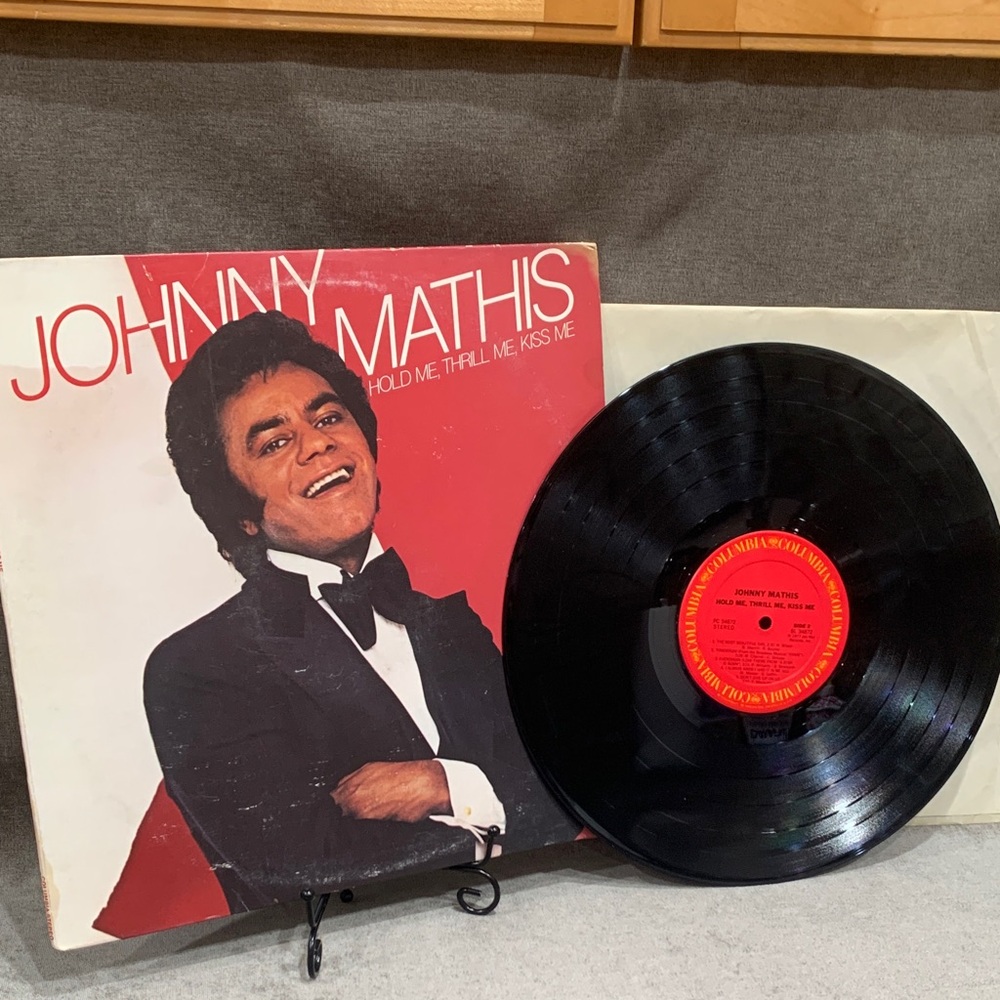 Johnny Mathis “Hold Me Thrill Me Kiss Me “ Vinyl
